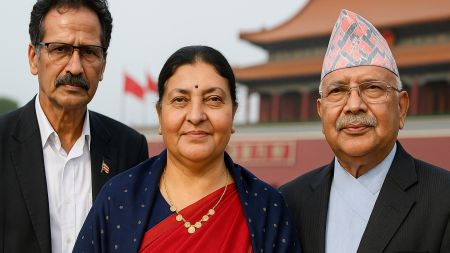 विद्याको चीन यात्रा पछि विपक्षी नेतामाथि सर्वहारा झटका! झट्का लाग्यो माधव र अग्निलाई!