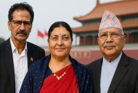 विद्याको चीन यात्रा पछि विपक्षी नेतामाथि सर्वहारा झटका! झट्का लाग्यो माधव र अग्निलाई!