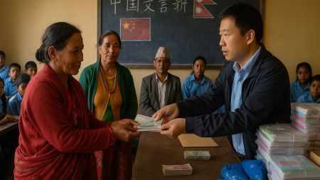 सरकारी स्वीकृति बिना चिनियाँ कम्पनीको नगद वितरण, नेपालको सार्वभौमिकतामाथि गम्भीर प्रश्न उठ्यो