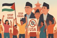 ‘प्रचण्डले टारे अमेरिकाविरोधी क्रान्ति’ — काठमाडौंका प्रदर्शनहरूमा अनपेक्षित मोड