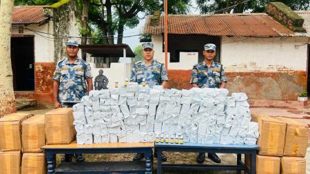 नेपालगन्जमा २३ लाख रुपैयाँ बराबरको अवैध औषधी बरामद
