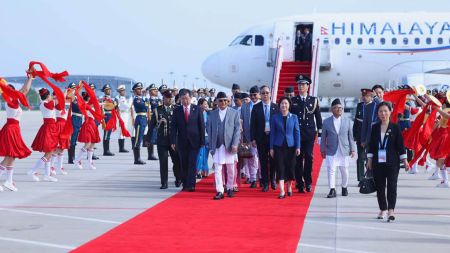 एससिओ शिखर सम्मेलनमा नेपालको सहभागिता: ओली चीन पुगे