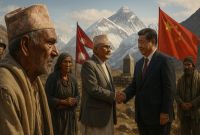 भूभाग गुमाएर मैत्रीको गीत? प्रधानमन्त्रीको चीन भ्रमण विवादमा