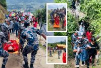 कागेश्वरी मेलामा भक्तजनको सहजीकरणका लागि सशस्त्र प्रहरीको सक्रियता