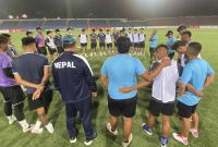 आज राति ताजकिस्तानसँग भिड्दै नेपाल