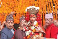 वर्षा र उर्वरताको कामना गर्दै राजधानी इन्द्रजात्रा पर्व मनाउदै