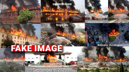 दर्ता भएको टिकटकमै अराजकता: सांसद भवनदेखि सिंहदरबारमा आगलागी देखाउने भिडियो भाइरल
