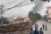 भैंसेपाटीमा डरलाग्दो आगजनी! मुख्यमन्त्री र संघीय मन्त्रीको आवास धुवाँले घेरियो