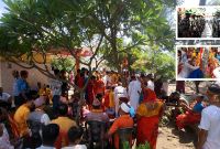 जनकपुरधामसहित मिथिलाञ्चलका दुर्गा मन्दिरमा सप्तमीका दिन आँखा उघार्ने विधि सम्पन्न!