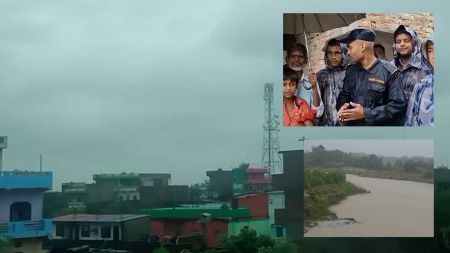 बगमती र लाल बकैया नदीमा आएको बाढीले जनजीवन प्रभावित!