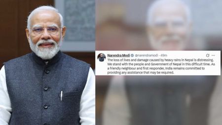 प्रधानमन्त्री मोदीद्वारा वर्षा पीडितप्रति समवेदना, नेपाललाई सहयोग गर्न भारत तयार