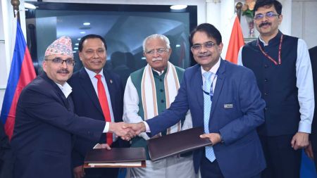 नेपाल–भारतबीच दुई नयाँ अन्तरदेशीय प्रसारण लाइन सम्झौता, १० वर्षभित्र १० हजार मेगावाट निर्यात लक्ष्य