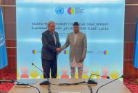 दोहामा राष्ट्रपति पौडेल र महासचिव गुटेरेसबीच भेट: ‘नेपाल जेनजी आन्दोलनपछि जवाफदेही शासनको यात्रामा’