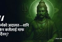 शनि असर रहस्य: गलत कर्मको मूल्य किन चुकाउनै पर्छ?