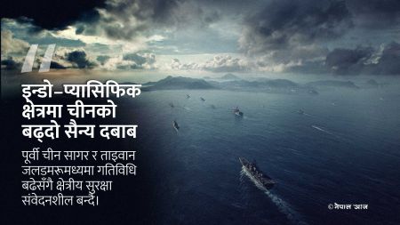 जापान र ताइवानमाथि चीनको दुई–फ्रन्ट दबाब रणनीति तीव्र